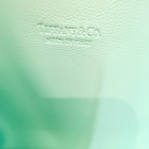 ❤️Tiffany Large Shopping Tote in blue leather ❤️ - Picture 7 of 8